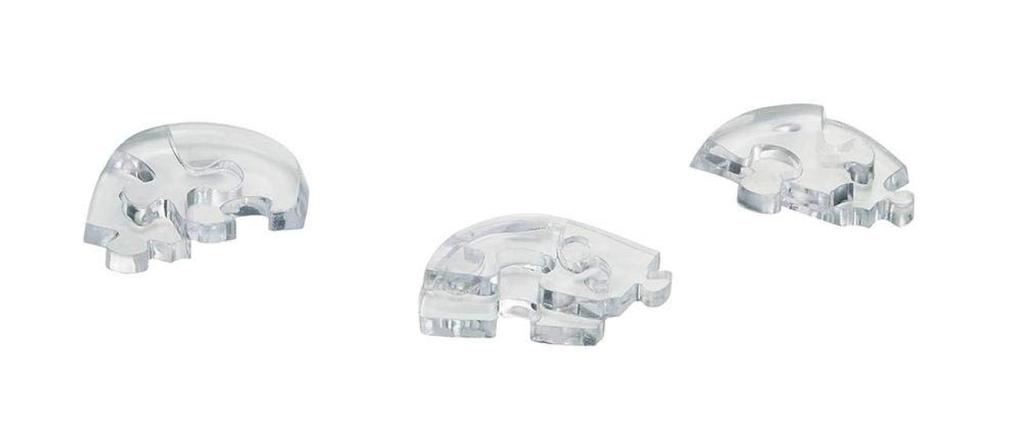 Beverly 31-Piece Crystal Puzzle, Snoopy Hug Heart