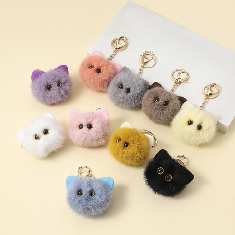 Lovely Doll Keychain Ornament Keyring Bag Accessory Practical Stuffed Keychai