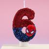 Spider-Man Ghost Skull Digital Candle for Festive Cake Party