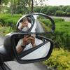 1pc Car Safety Side Blindspot Blind Spot Mirror Wide Angle View Mirror Universal