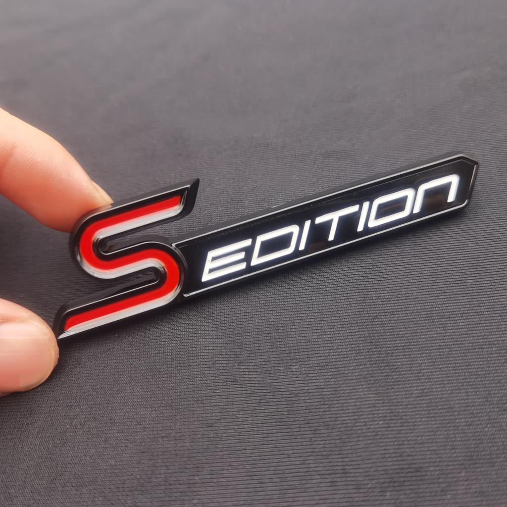 1Pc 3D Metal Logo Car Side Fender/Rear Trunk Emblem Badge Sticker, Car Front Grille Badge