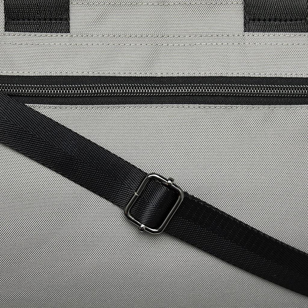 Sustainable Antibacterial Mini Tote Bag with Shoulder Strap Shoulder Bag Golf Bag Driving Tote B5 Light Gray [ELA] ELA-AZ032