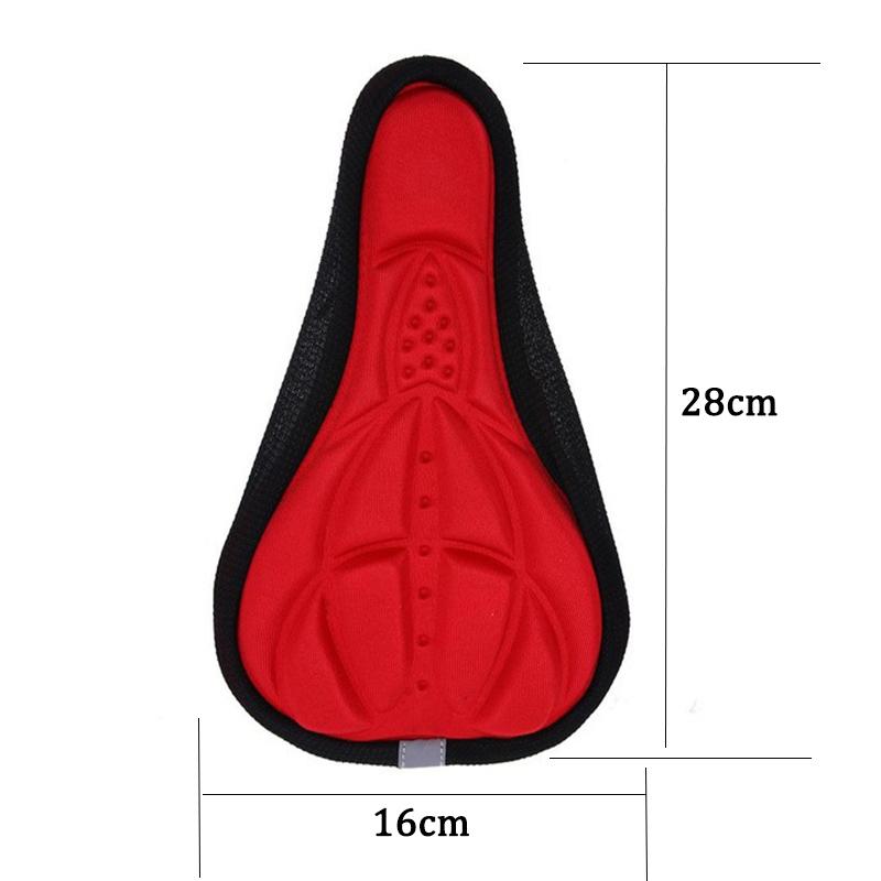 New 3D Bicycle Saddle Soft Cover Comfort Breathable Sponge Foam Seat Cushion Cycling Seat Pad Ciclismo Mountain Bike Accessories