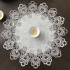 Banquet Decoration Lace Trim Antifouling Embroidered Tablecloth Tablecloth Table Cover Table Runner