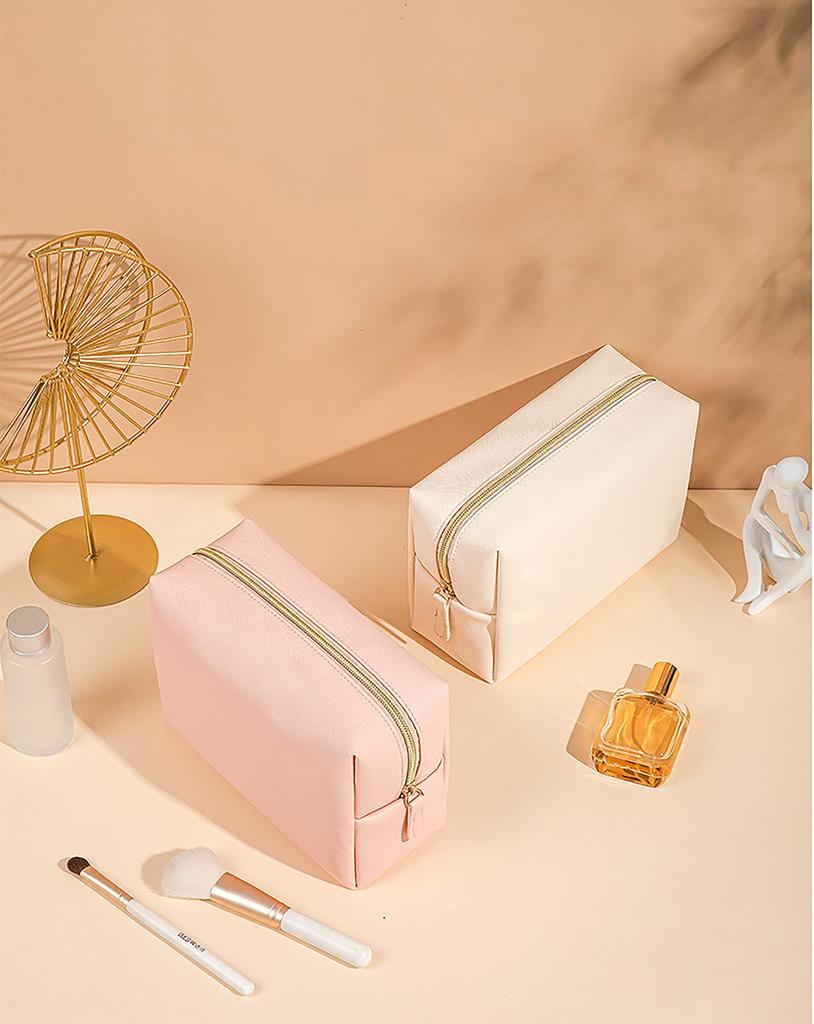 BRMM MIA Makeup Stylish Cosmetic Large Small Perfect for Business Trips and Pouch, Pouch, Functional, Capacity, Waterproof, Organizer, Lightweight,