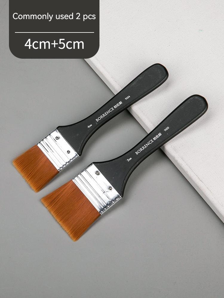Watercolor Oil Art Paint Brush 7 Styles Memory Nylon Hair Painting Brushes Set Wood Handles Acrylic Paints Drawing Brush Tools