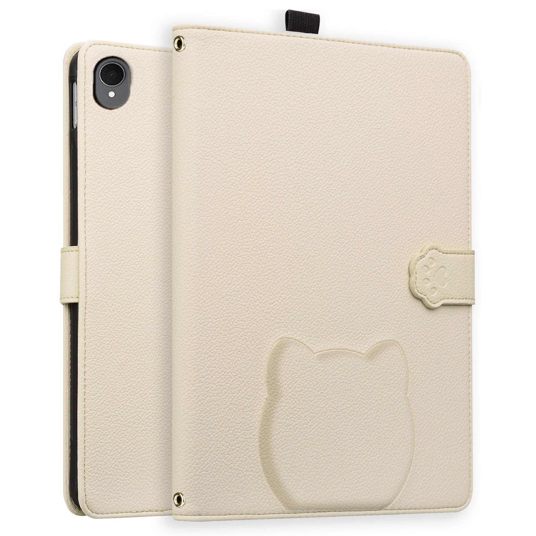 

Для Samsung Galaxy Tab S11 Чохол-гаманець Шкіряна Підставка Настільна Кришка з Тримачем для Стилуса, 3D Ефект Котячий Візерунок