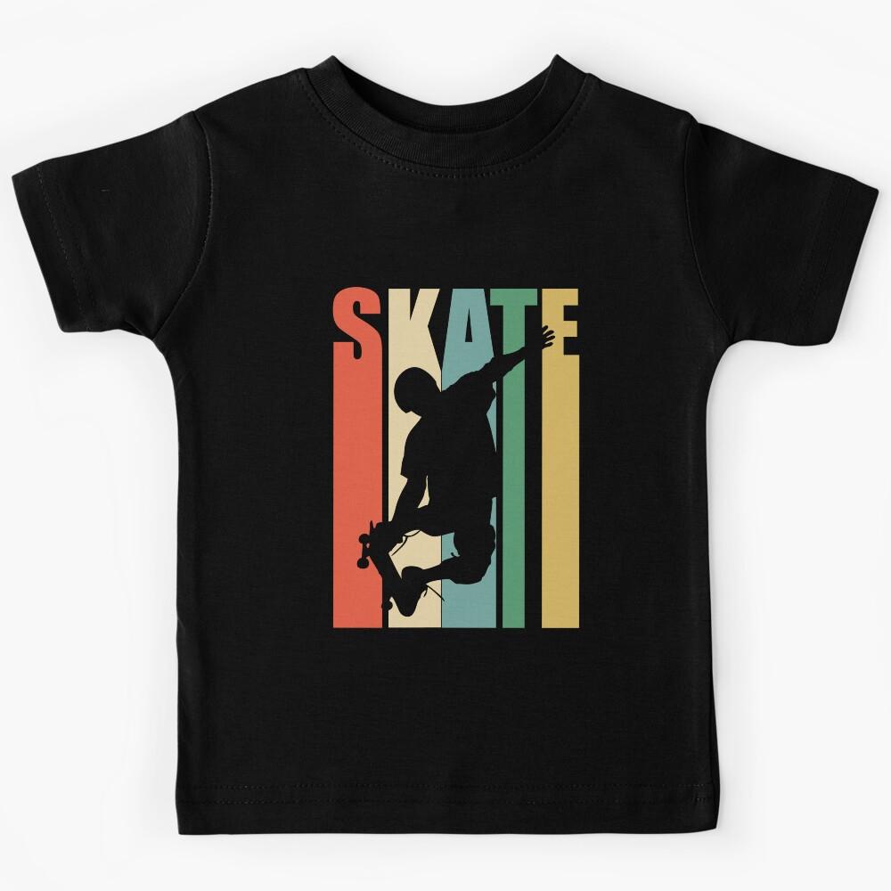 Skateboarding Retro Vintage Kids T-Shirt 110