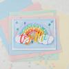 Rainbow Metal Cutting Dies Stencils for Scrapbooking/Photo Album Decorative Embossing Paper Cards Crafts