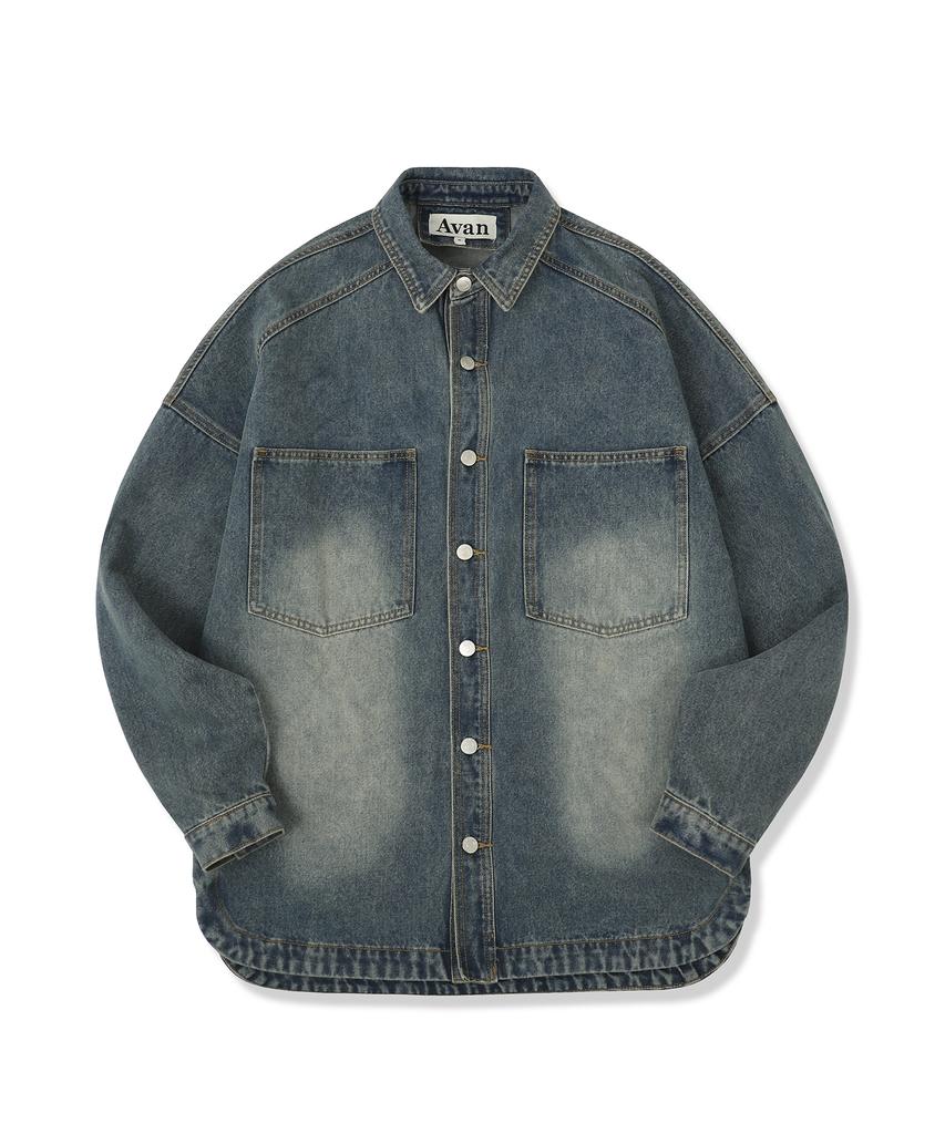 AVANDRESS Buko Pocket Denim Shirt Washing - 3Col