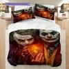 Joker'S Fiery Encounter Threepiece Set 1 Duvet Cover 2 Pillowcase Without Core Bedding Set Duvet Cover And Pillowcase Soft And Comfortable