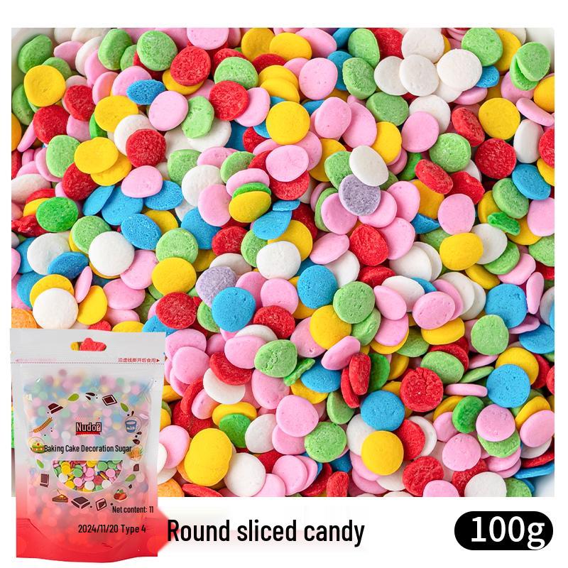 Bunte Zuckerformen: Herzen & Kurven zum Dekorieren von Kuchen, Desserts & Donuts