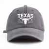 Pc TEXAS Print Washed Baseball Cap Classic Casual Stylish Perfect Gift For Families And Friends