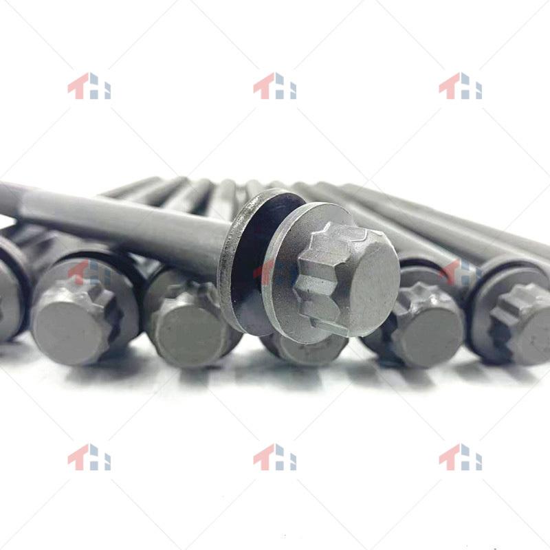 1003700XED61 10PCS Car Cylinder Head Bolts Suitable for Great Wall HAVAL H9 POER Diesel Engine GW4D20T GW4D20M