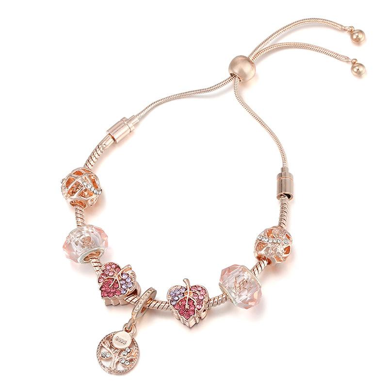 925 Silver Butterfly Flower Charms DIY Beads For Women Jewelry Making Fit Bracelet Necklace