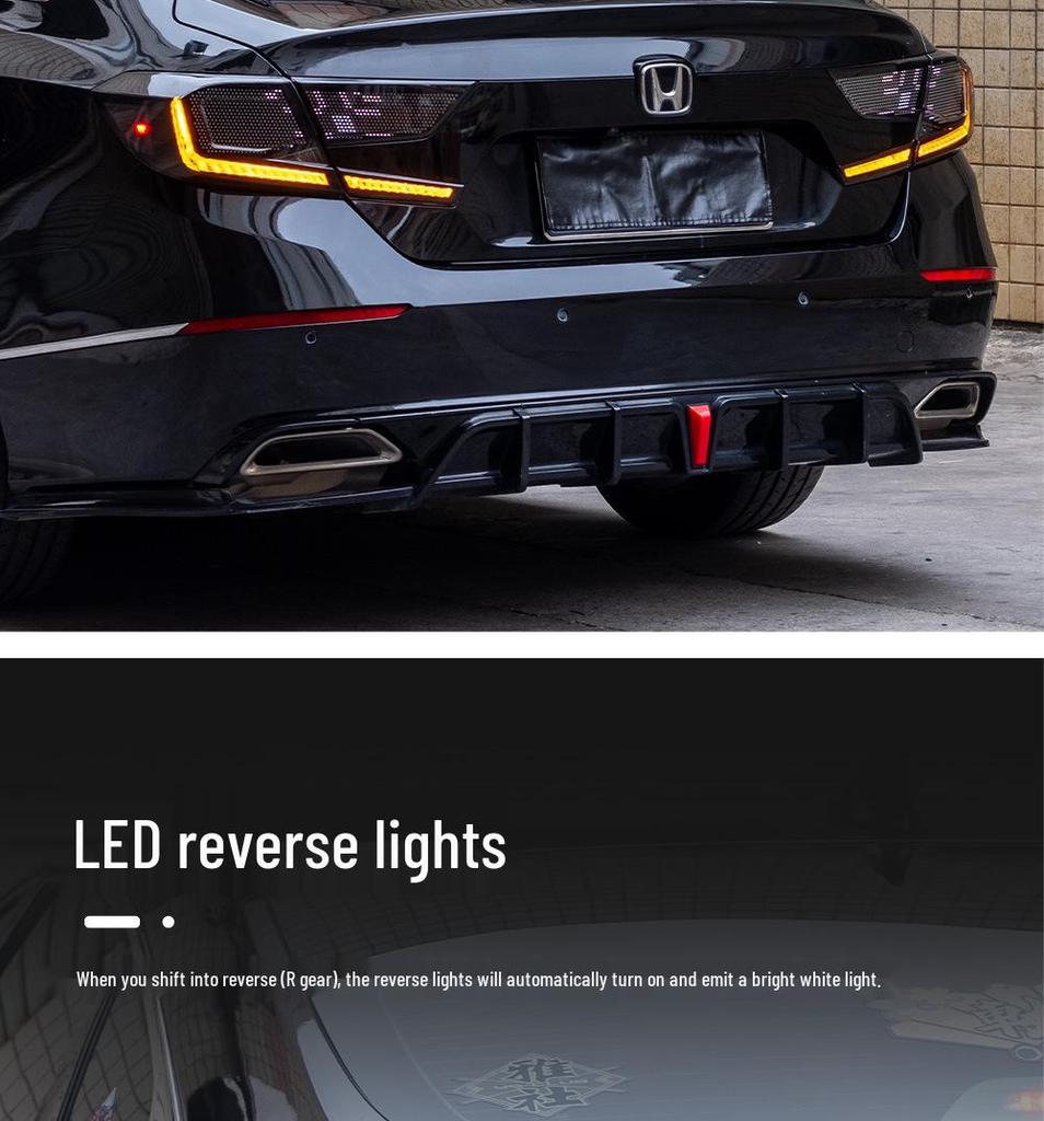Tenth Gen Accord 2018-2022 Dynamic Taillight with Flowing LED Display
