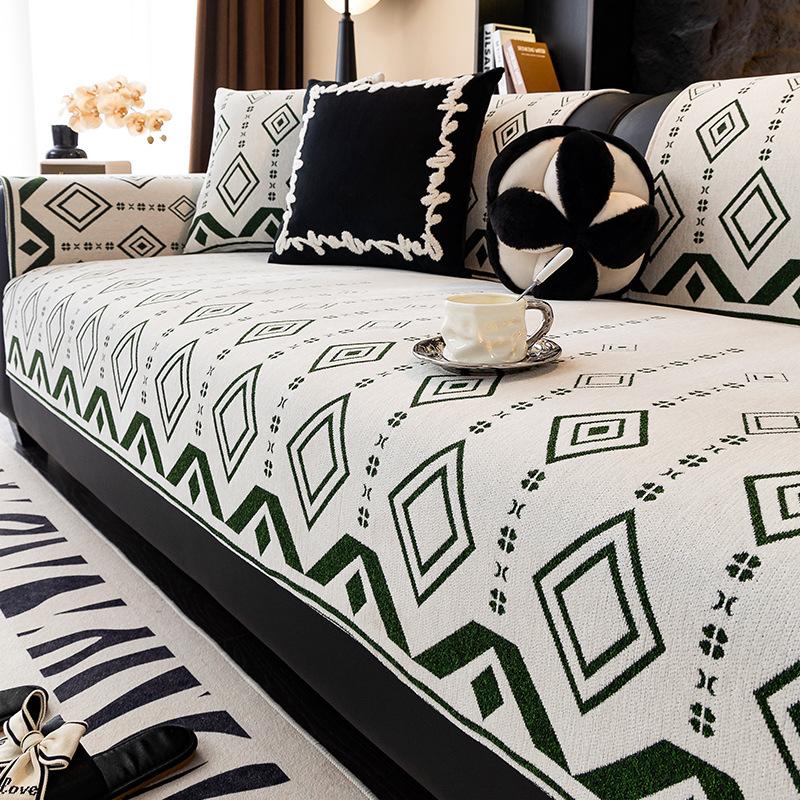 

Chenier Sofa Cushion Light Luxury High-End Sofa Cover New Four-Season Universal Straight Row Sofa Cushion 70*70cm