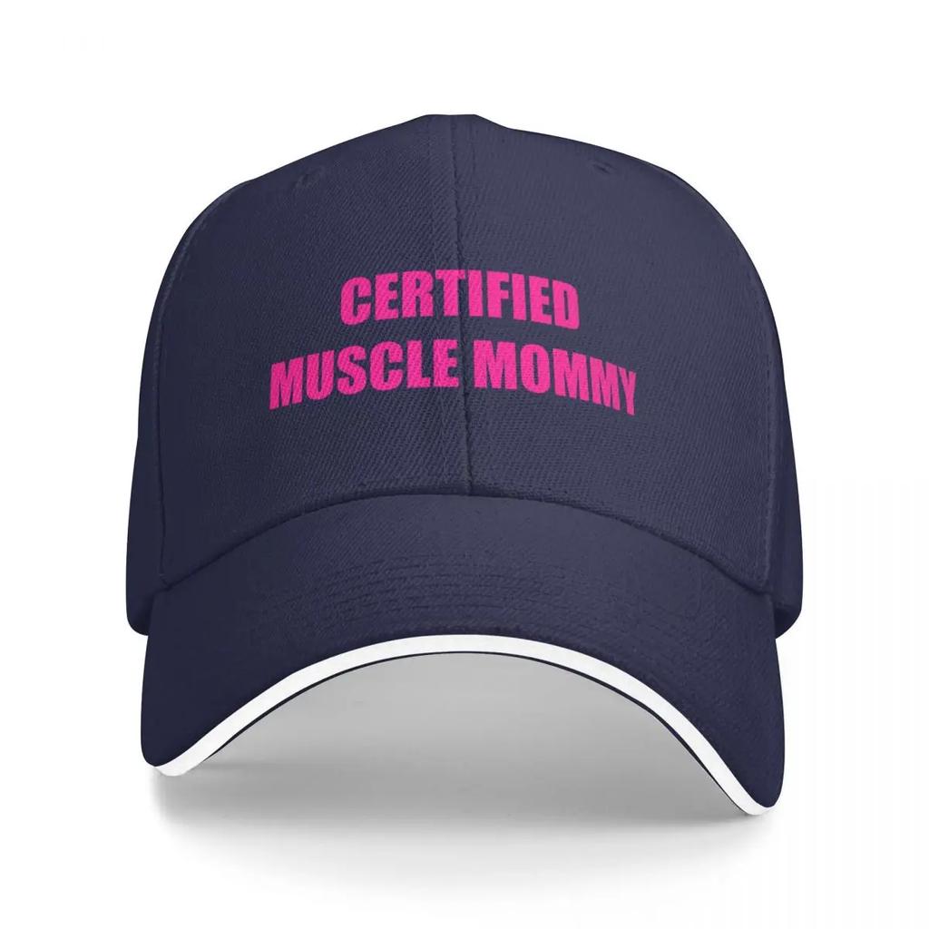 Certified Muscle Mommy Baseball Cap Luxury Man Hat Fishing Cap Golf Wear Bobble Hat Women Hats Men's