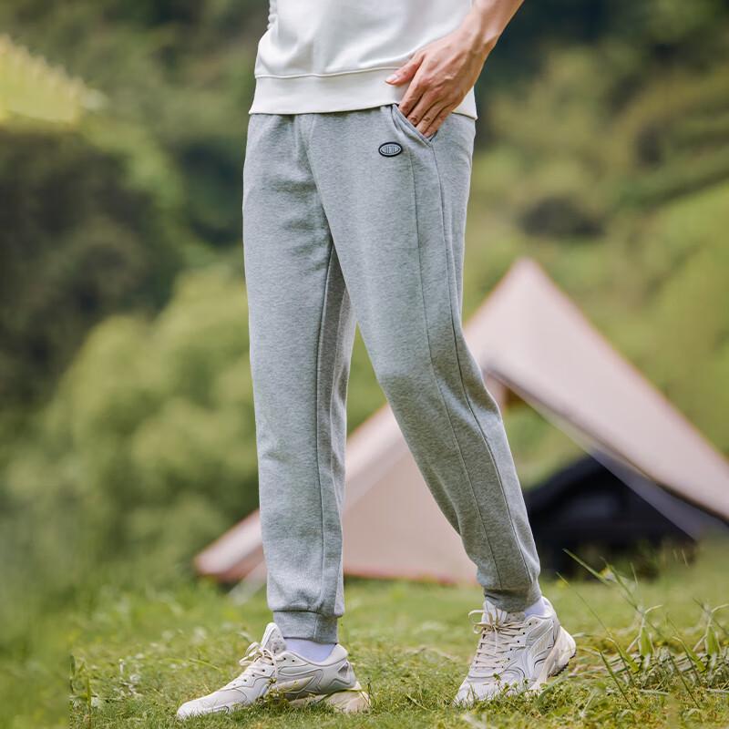 Men s Outdoor Casual Knit Pants AZS216119 M конопляно-серый