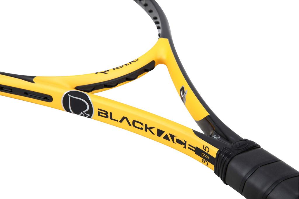 PROKENNEX Black Ace 315 Tennisracket L2, Unisex, Vuxen, Svart, Gul, Kol,