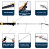 5 Pack RV Water Heater Anode Rod & Flush Wand Kit With Hex Wrench Socket Removal Tool, 9.25"L X 3/4" NPT Aluminum RV Hot Water Heater Anode Rod For