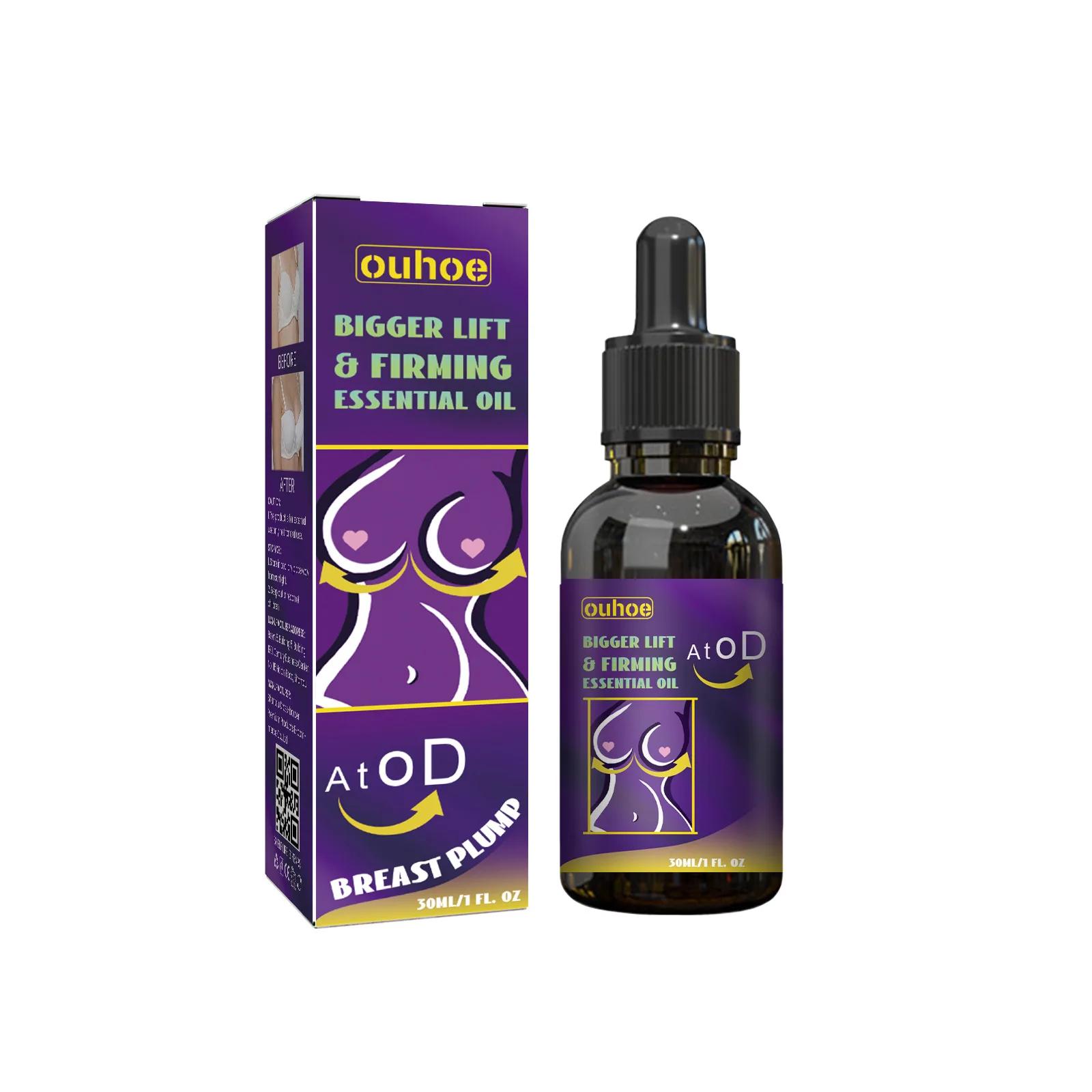 

Эфирное масло для красоты груди, лифтинг, укрепляющий массаж, стимулирование увеличения груди, мягкий увлажняющий уход, сыворотка 30ml boxed