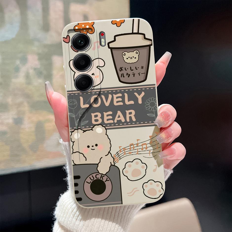 Case For Tecno Camon 40 Pro 4G 5G Pretty Butterfly Protective Soft Silicone Cover For TecnoCamon40 Fundas TecnoCamon40Pro Bumper