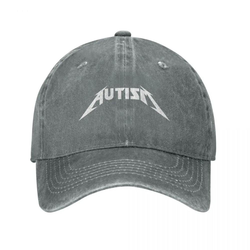 Autism Meme Unisex Style Baseball Cap Distressed Denim Caps Hat Casual Outdoor Running Golf Sun Cap Outdoor Sunscreen