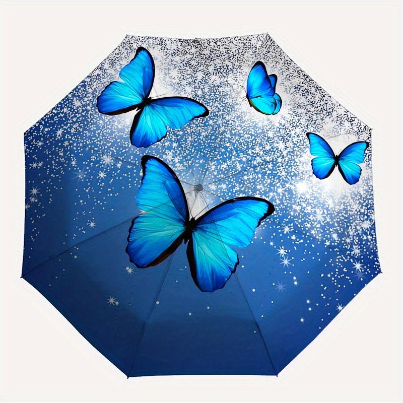 

1pc Butterfly Moon Themed High-quality Umbrella,Automatic Opening and Closing Umbrella,Multi-functional Umbrella G0811224