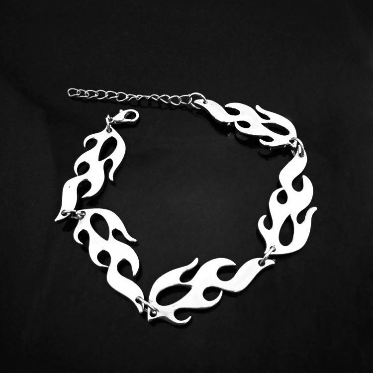 Women s Trendy Crossfire Alloy Choker: European & American Hip Hop Style