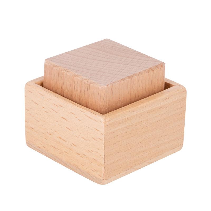 Montessori Enlightenment Early Education Toys For Infants And Toddlers Babies Can Chew Wooden Hand Rattles To Soothe And Grasp Educational Toys