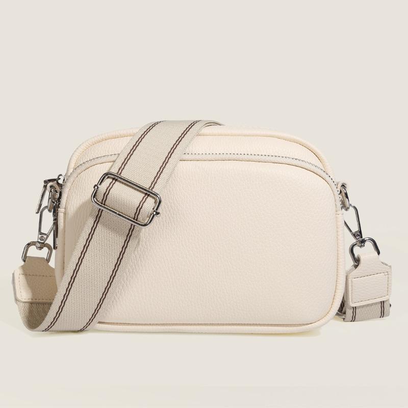 

new small bag wide shoulder webbing women s bag single shoulder messenger bag square bag bohemian multi-pocket