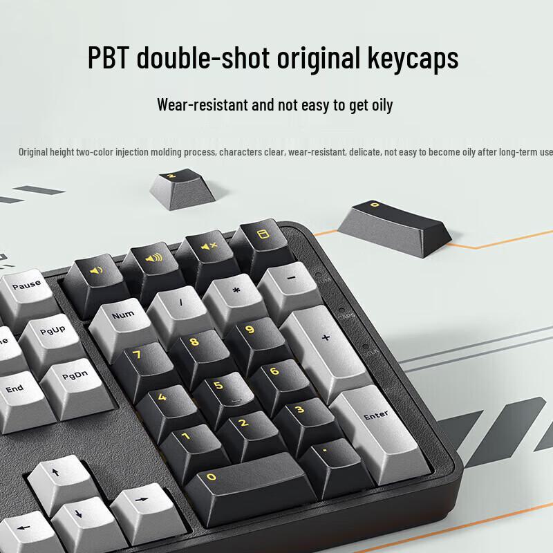 Ugreen 108-Key Silent Red Switch Mechanical Keyboard