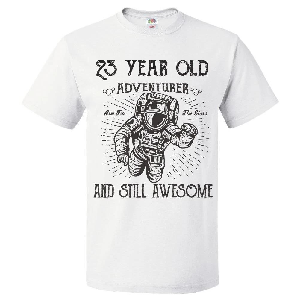 23rd Birthday Gift For 23 Year Old Adventurer T Shirt S