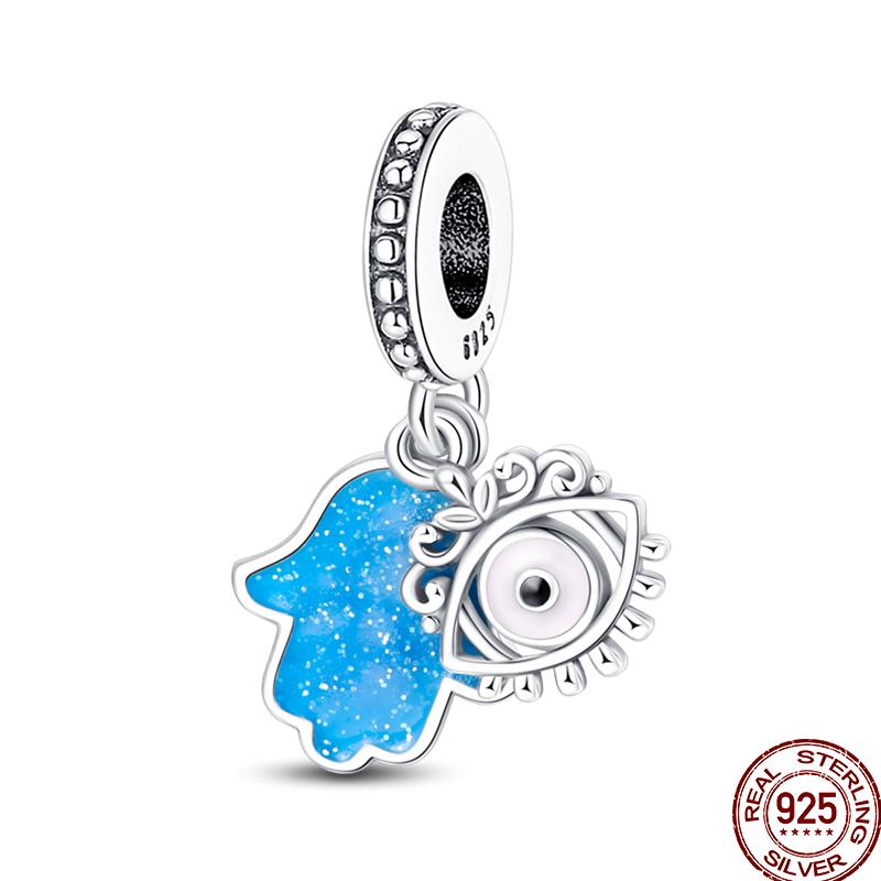 New Shiny Zircon Copper Religious Angel Cross Series Beads Suitable For 3Mm Original Bracelet Diy