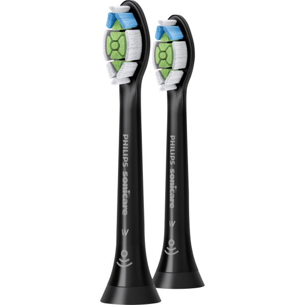 Philips 2 Philips Optimite Black toothbrush heads