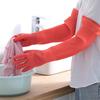 Dongfanghong Extended Thick Red Latex Cleaning Gloves