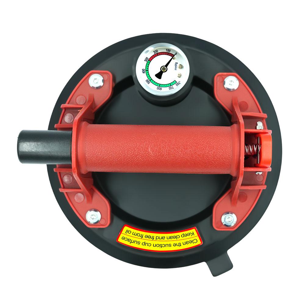 Новая вакуумная присоска с манометром, нагрузка 250 кг и горячая распродажа Для адсорбции стекла/мрамора/плиты/плитки Обработка горячая распродажа