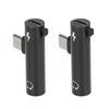 2PCS USB C to 3.5mm Audio Adapter 2 in 1 Audio Charging USB C to Audio Jack ABS USB C to AudioJack for Phone Tablet