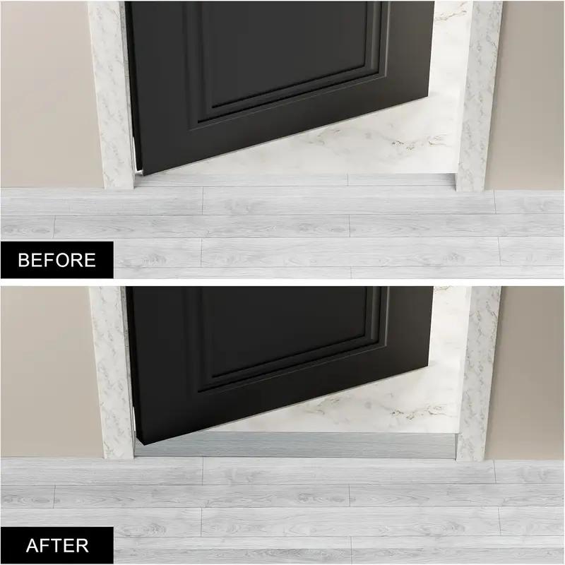 1PC 39.37/118.1inch Self-adhesive Floor Cover Strips Carpet Edge Trim Strip Transition Door Threshold Gaps Door Bottom Sealin