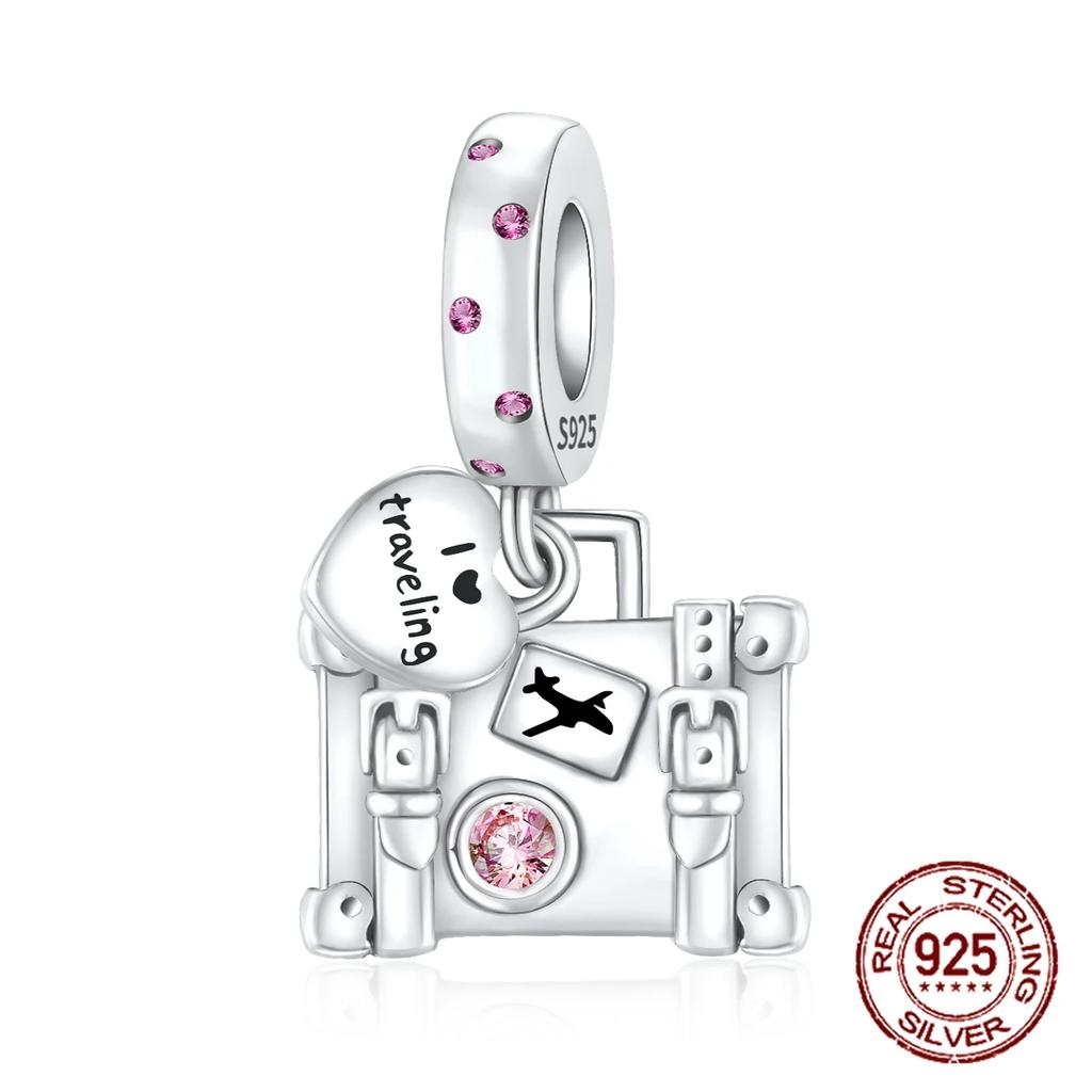 925 Silver Family Grandma Love You Mother Beads Pandent Charm Fit 4MM Hole Diameter Bracelet DIY Bead Ms Jewelry Gift