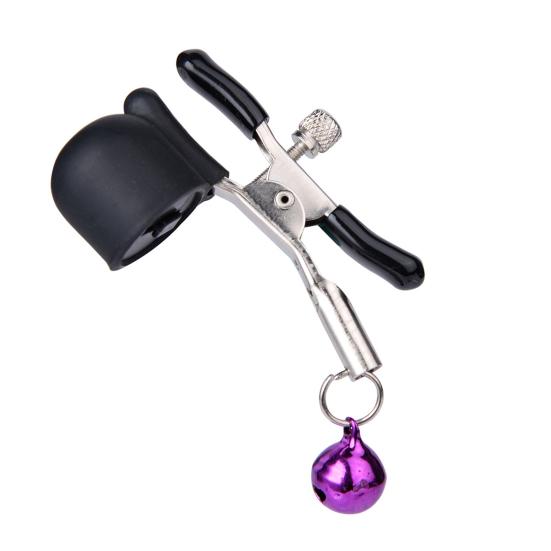 Breast Nipple Adult Toy Stimulator Toy Flirting Sex Clamp Bell Vibrator Vibrating Clip