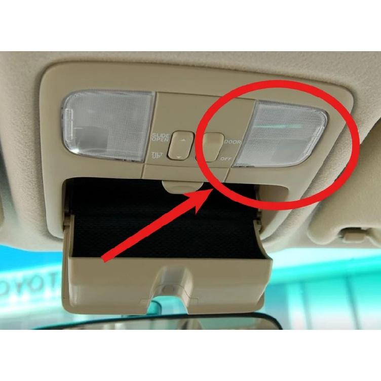 1 Piece Direct Fit Reading Lamp Cover for Land Cruiser Prado LCP120 2003-2009 for Lexus GX470 81266-60090