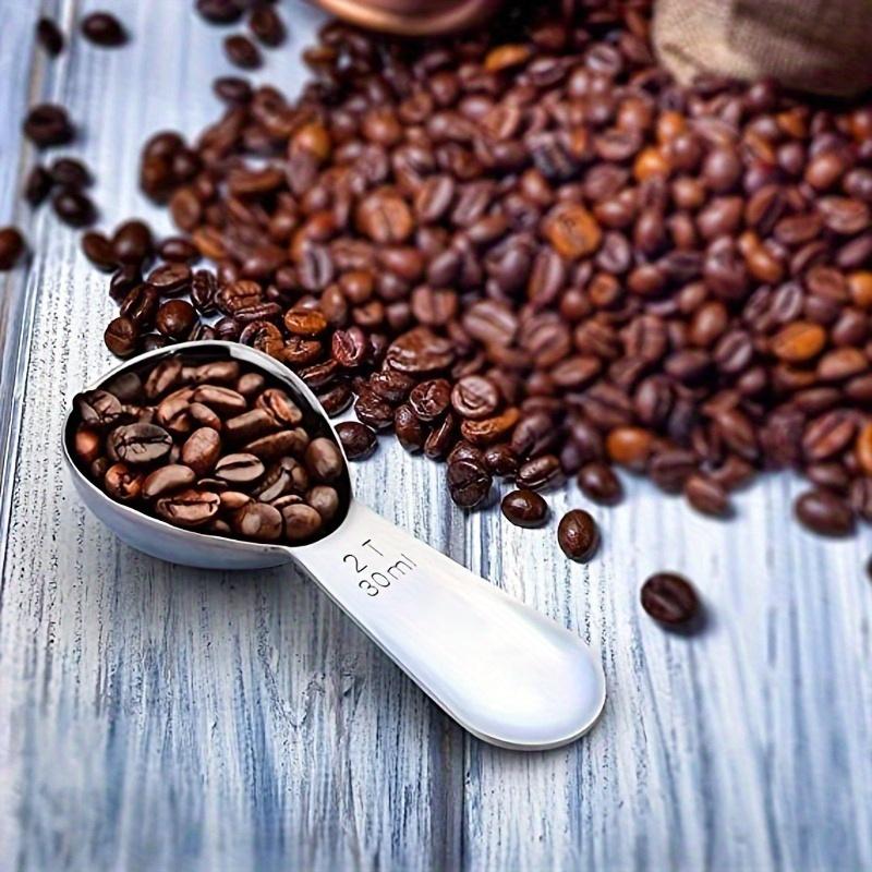 Xykk01 Silver Tablespoon, Short Handle Spoon, Measuring Spoon, Coffee Tea Sugar Spoon