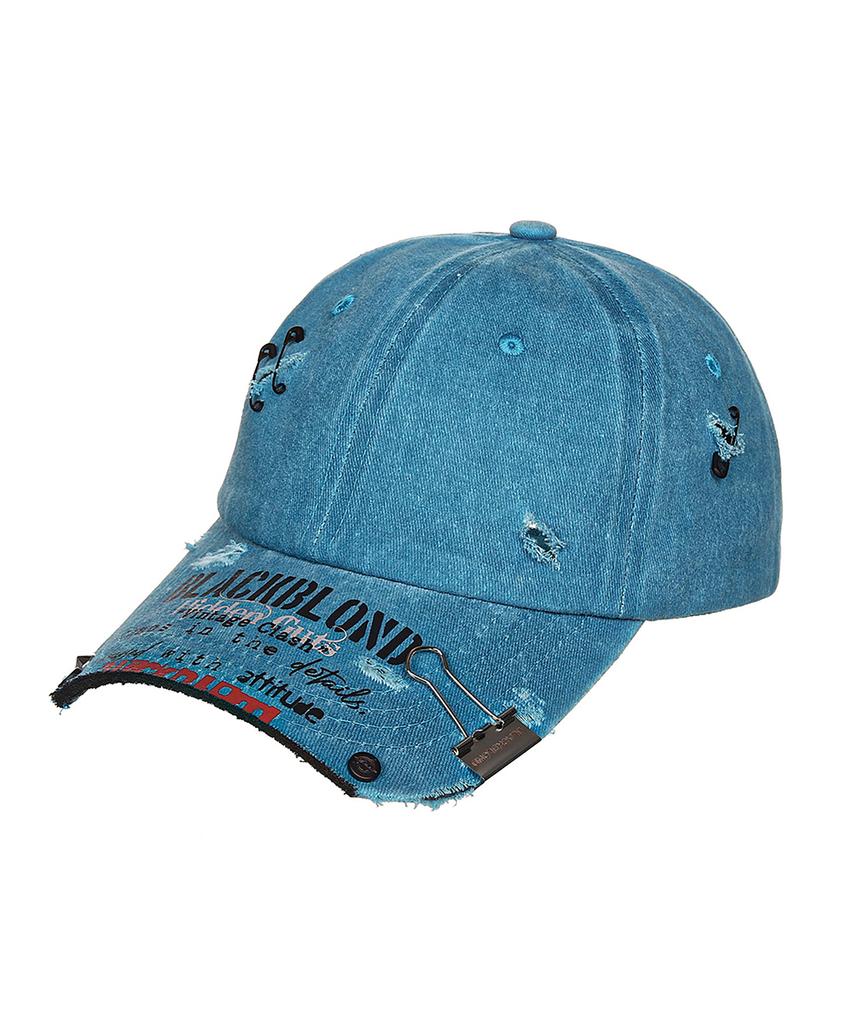 BLACKBLOND Vividi Ript Custom Vintage Clash Pigment Cap (Ocean Blue)