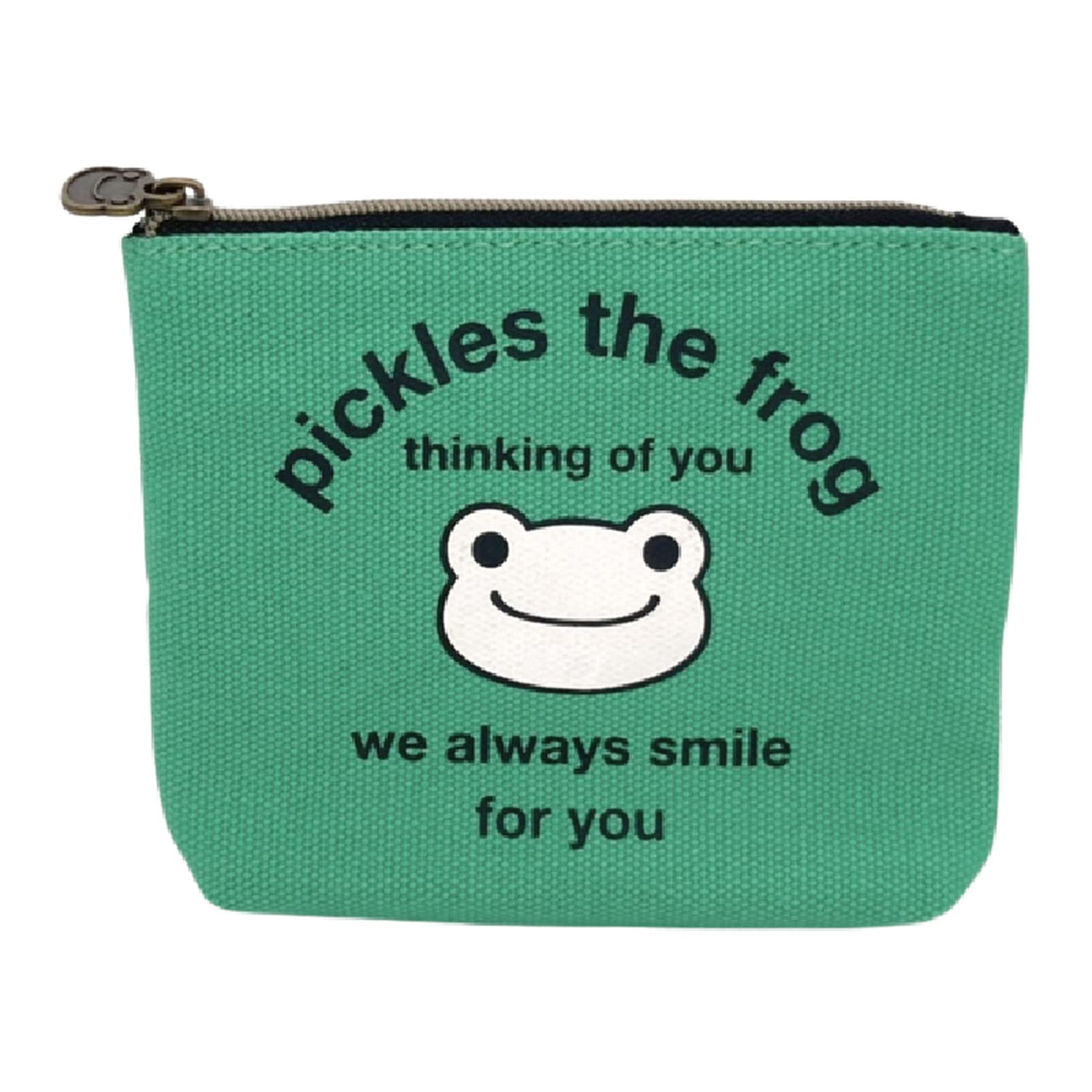 

Nakajima Corporation Frog Pickles alWays smile Tissue Pouch Green 182579-23