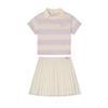 Kids' New Balance Skirt Set SS26 2 Piece Set ND2SG6S092-LAV
