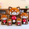 Panda Red Adorable Plush Toy Cute Girl Children Sleep Companion Gift Birthday