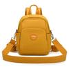 Schoolbag Korean Shoulder Portable Messenger Bag for Women 1011 New Niche Three-use Backpack Multi-functional Commuter Bag for Women