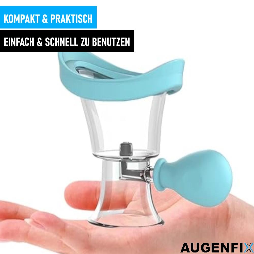 AUGENFIX Kelímek na výplach očí Čistič očí Oční mušle Silikonový vyplachovací kelímek Koupel